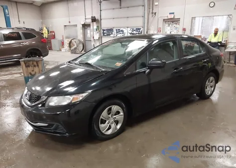 2015 Honda Civic Lx из США, поврежденный, VIN 19XFB2E52FE050404